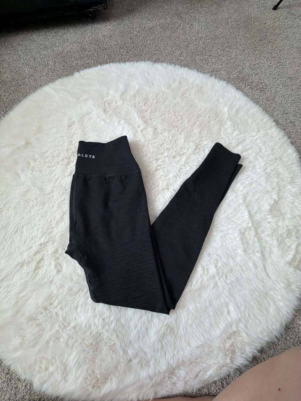 Alphalete Seamless Leggings - Black - Medium